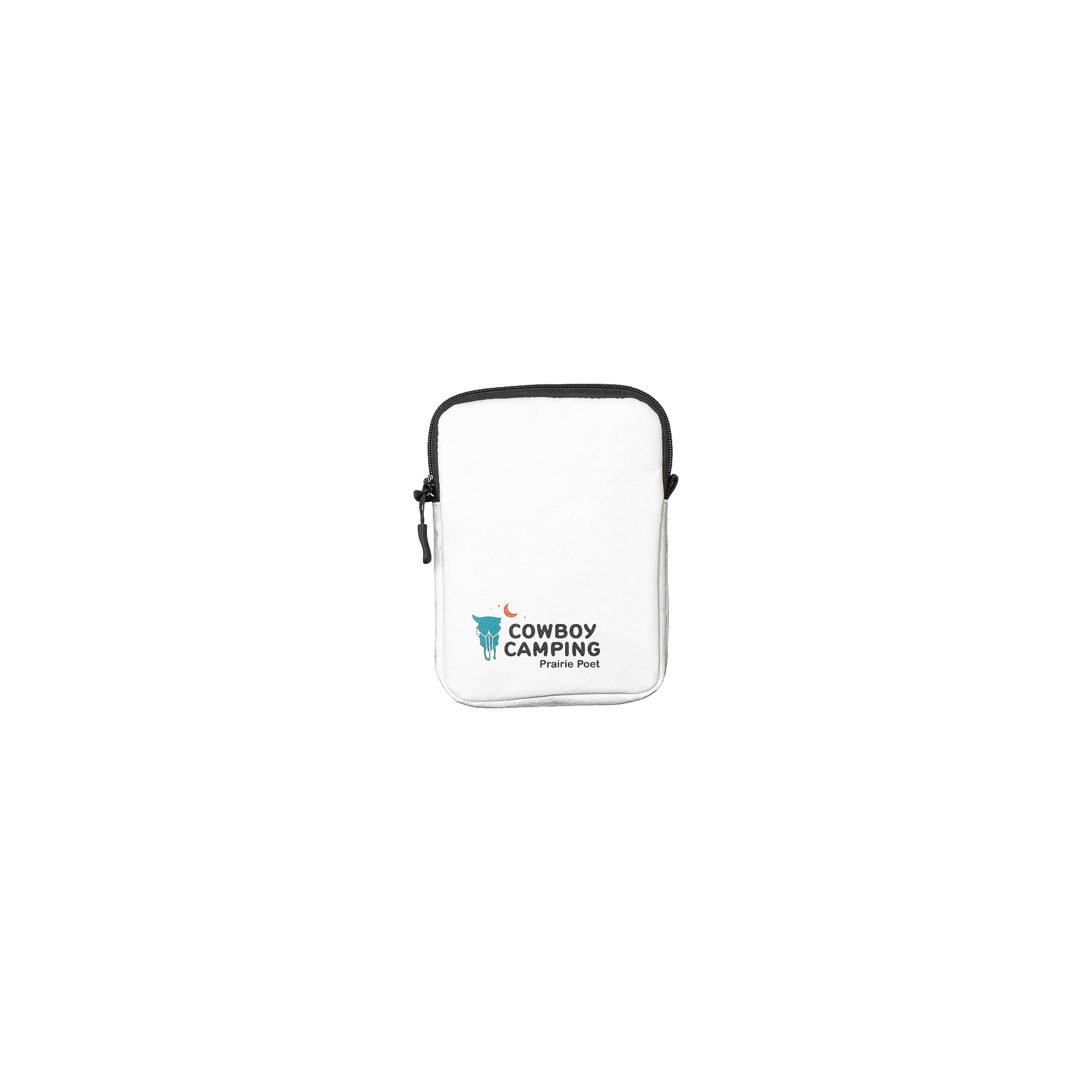 Compact white e-reader cover ideal for travel and minimal bulk.
