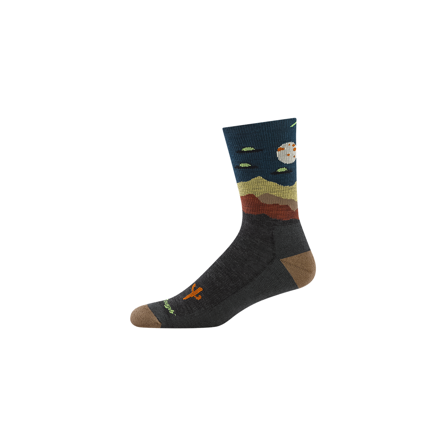 Darn Tough Men's Spaced Out Micro Crew Lightweight Hiking Socks