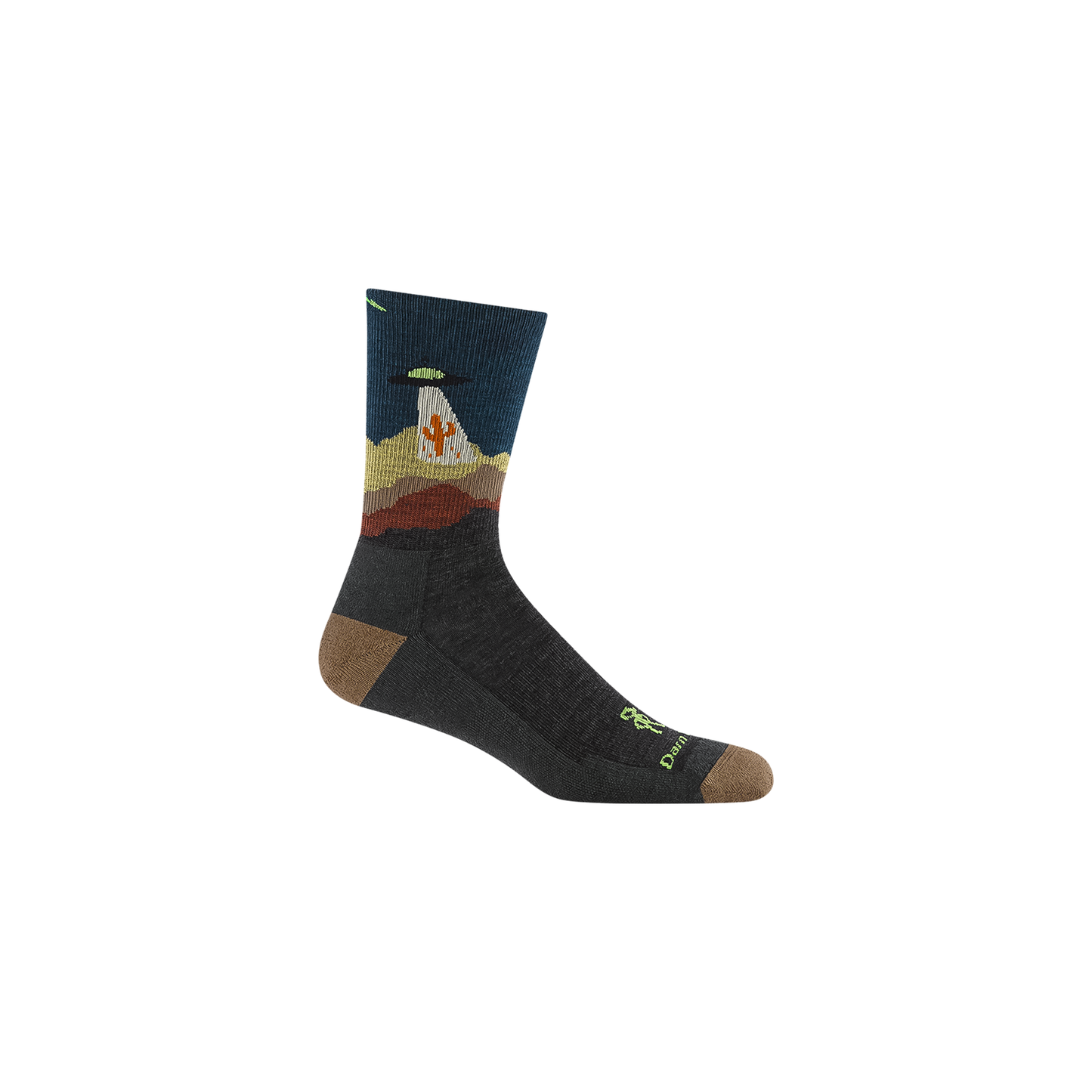 Darn Tough Men's Spaced Out Micro Crew Lightweight Hiking Socks