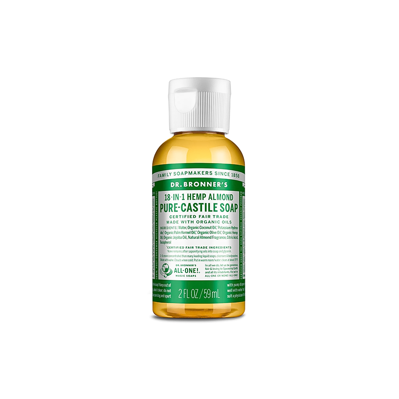 Dr. Bronner’s Pure-Castile Liquid Soap (2oz.) - Almond