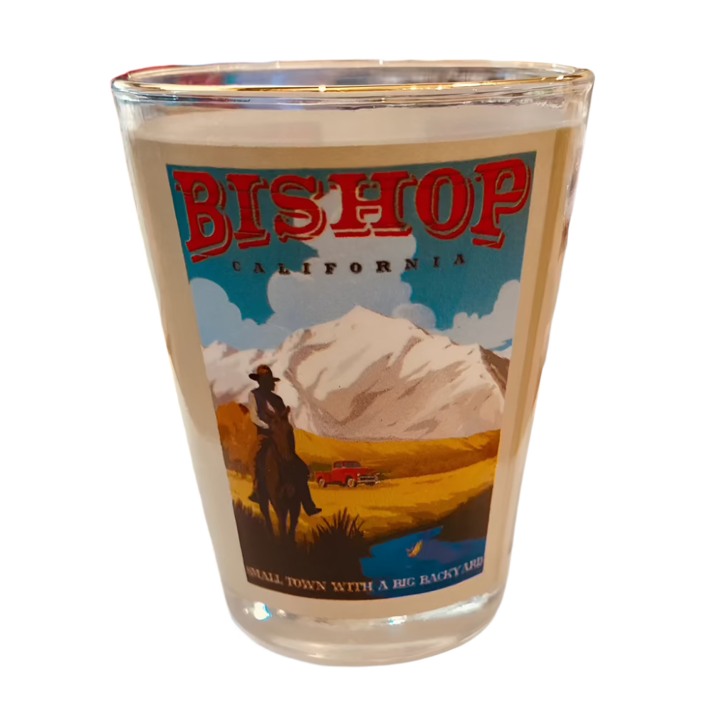 Bishop California Retro Shot Glass