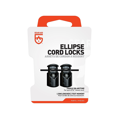 Gear Aid Ellipse Cord Locks - Black