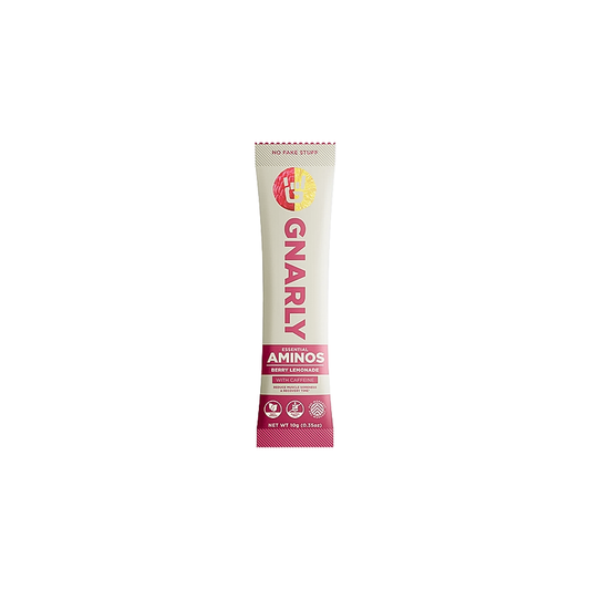 Caffeinated Berry Lemonade Gnarly Essential Aminos offering essential amino acids for athletes.