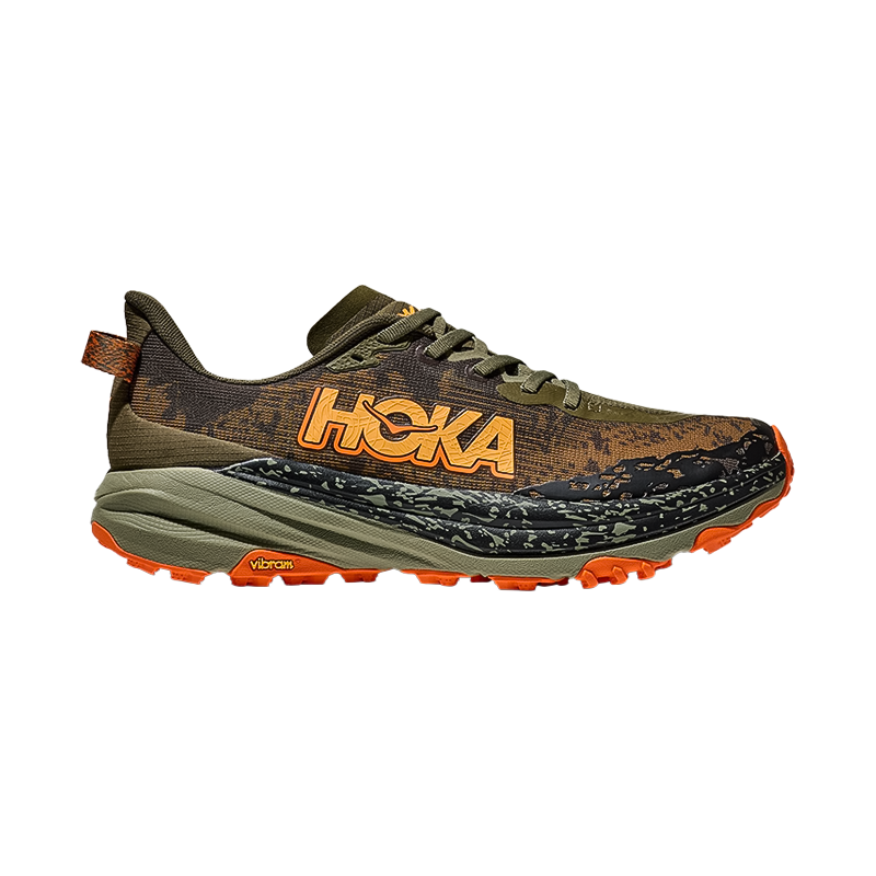 Hoka Men's Speedgoat 6 - Antique Olive/Squash