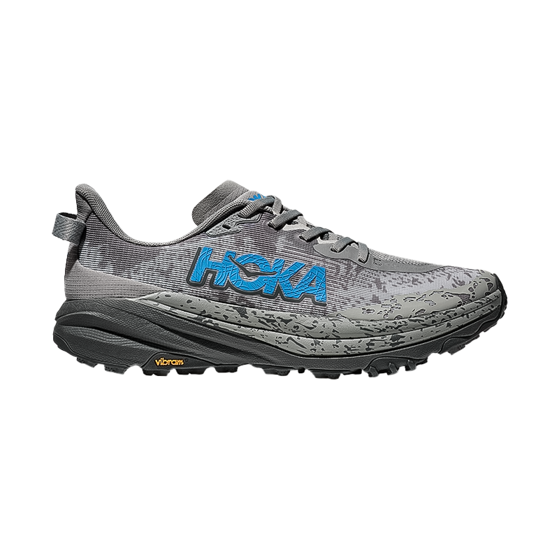 Hoka Men's Speedgoat 6 (Wide) - Galactic Grey/Hoka Blue