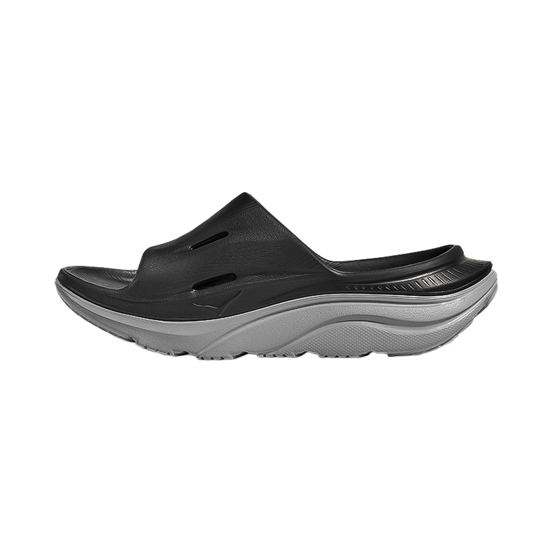 Hoka Ora Recovery Slide 3 - Black/Stellar Grey