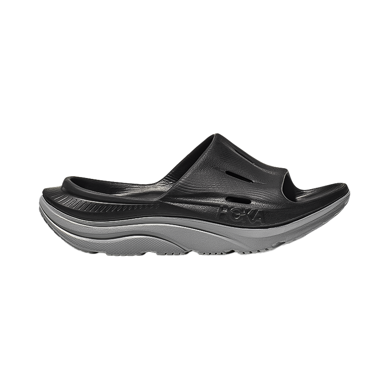 Hoka Ora Recovery Slide 3 - Black/Stellar Grey