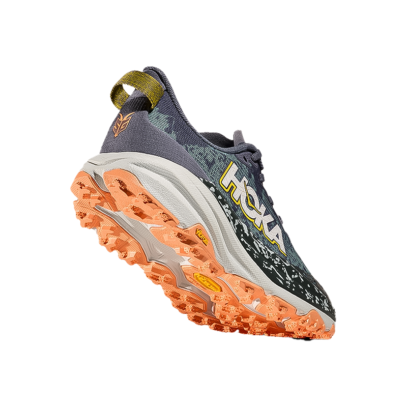 Hoka One One Speedgoat 6 women's trail shoes with lightweight upper and enhanced grip for rugged terrain.  