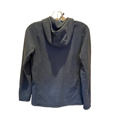 grey payagonia kids air hoody full zip