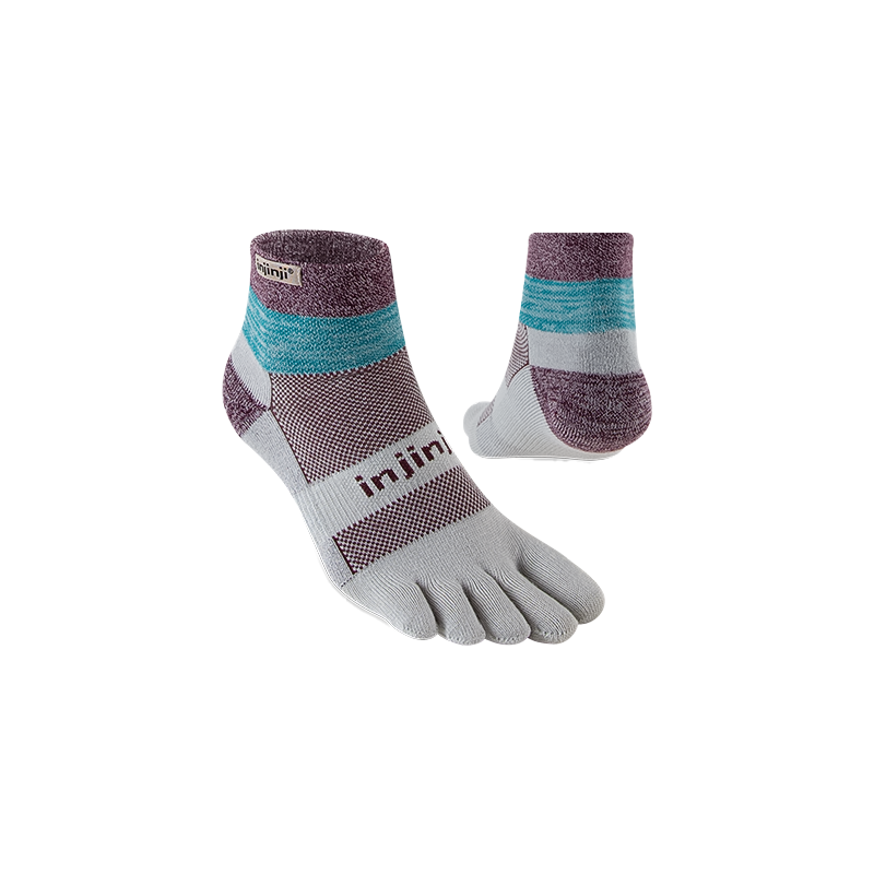 injinji trail midweight mini-crew socks weight ultralight backpacking Injinji - Trail Midweight Mini-Crew