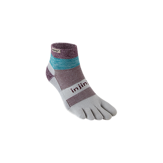 Injinji Trail Midweight Mini-Crew Socks - Bay