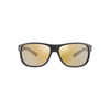 Julbo Renegade M Sunglasses with REACTIV 1-3 Light Amplifier Lens - Black/Shiny Translucent Grey