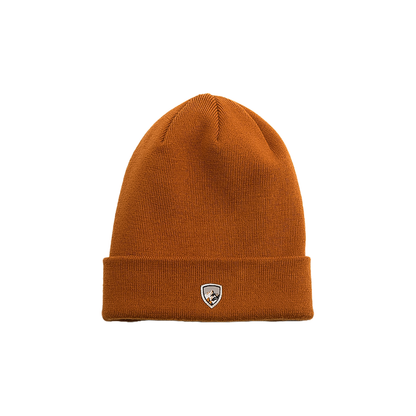 mesa colored kuhl merino beanie with a logo on a white background
