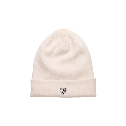 kuhl merino beanie with a logo on a white background
