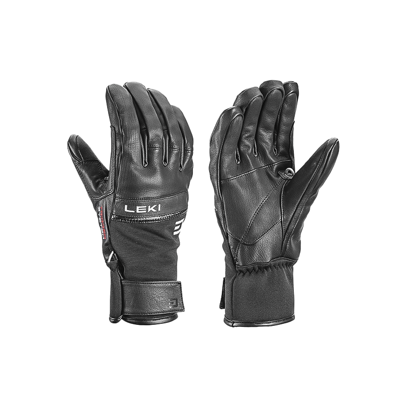 Leki Lightning 3D Spring Ski Gloves - Black