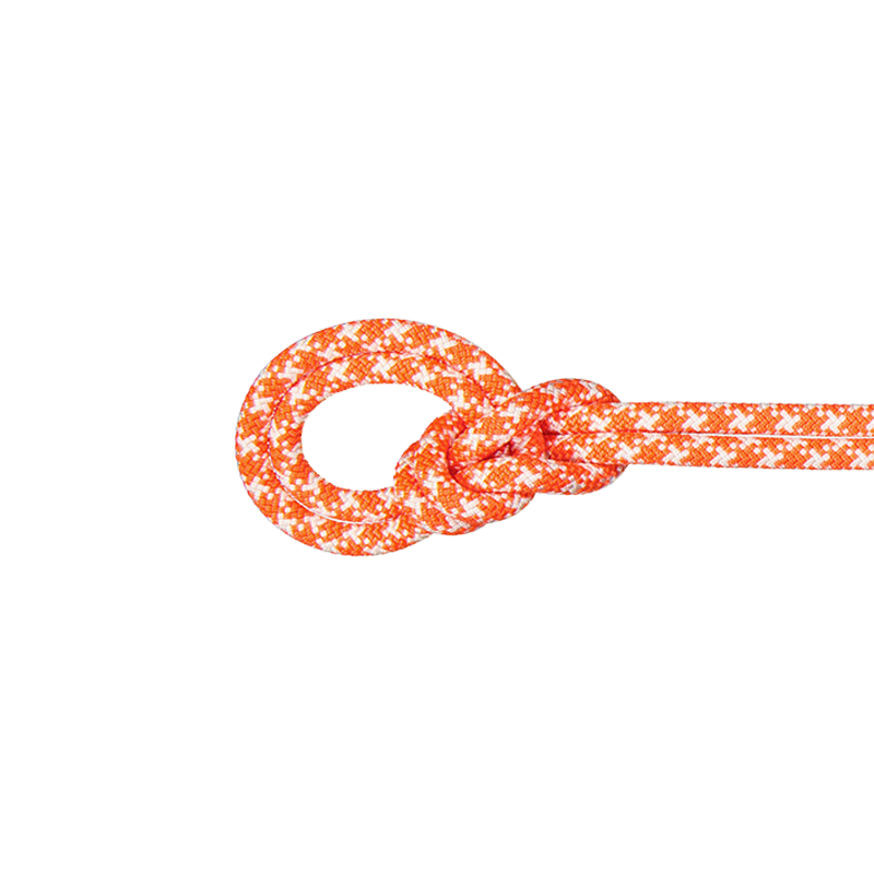 Mammut 9.5 Crag Classic Rope - Classic Standard, Vibrant Orange-White
