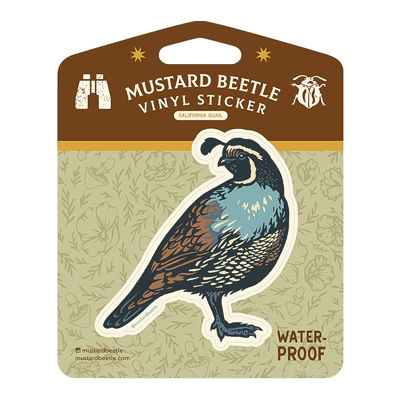 California Quail Sticker