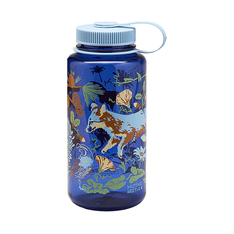 Mustard Beetle Nalgene 32oz Wide Mouth Water Bottle
