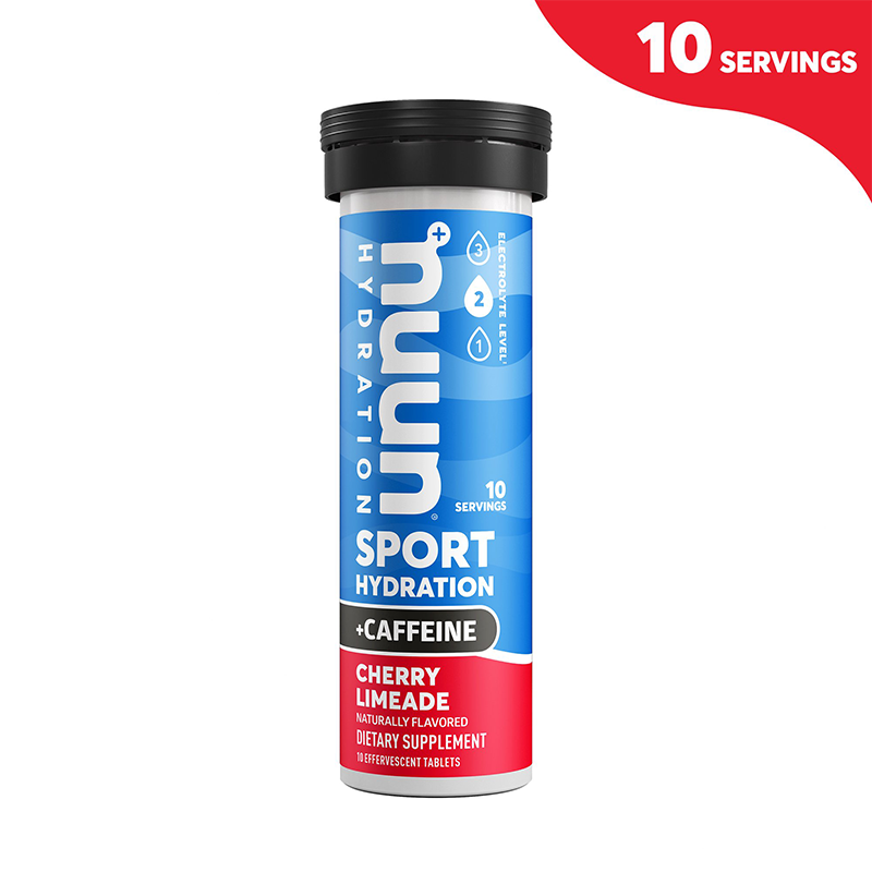 Nuun Sport Hydration + Caffeine - Cherry Limeade