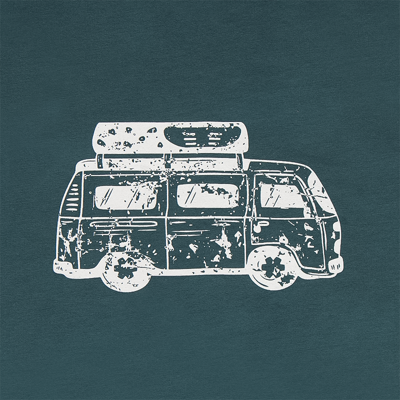 Ocun Men's Classic T Climbing T-Shirt - Petrol Mediterranea Van