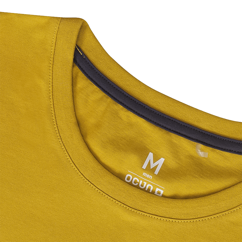 Ocun Men's Classic T Climbing T-Shirt - Yellow Antique Moss King
