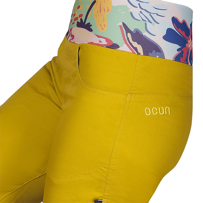 Ocún Women's Sansa Pants - Yellow Antique Moss
