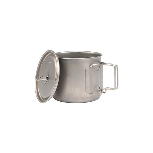Olicamp Space Saver Titanium Mug with Lid (550 ml)