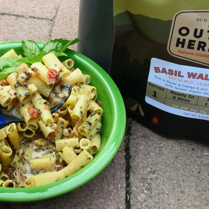 Outdoor Herbivore Basil Walnut Penne