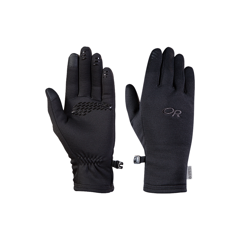 Outdoor Research Women's Backstop Gore-Tex Infinium Sensor Gloves - Black