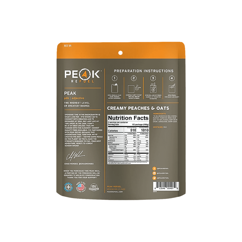 Peak Refuel Backpacking Meals