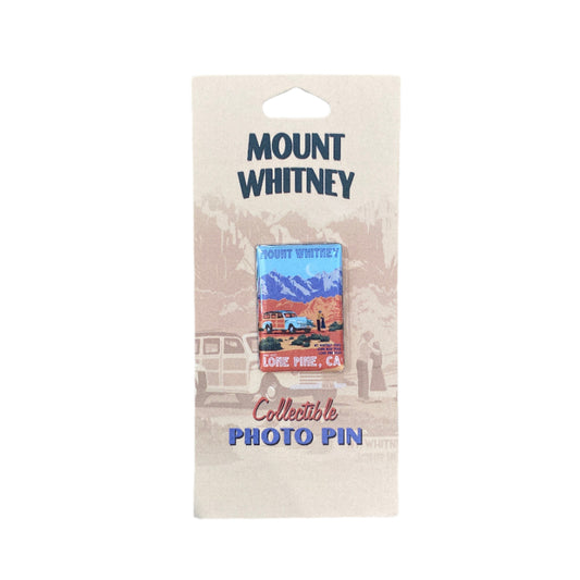 Mount Whitney pin and packaging
