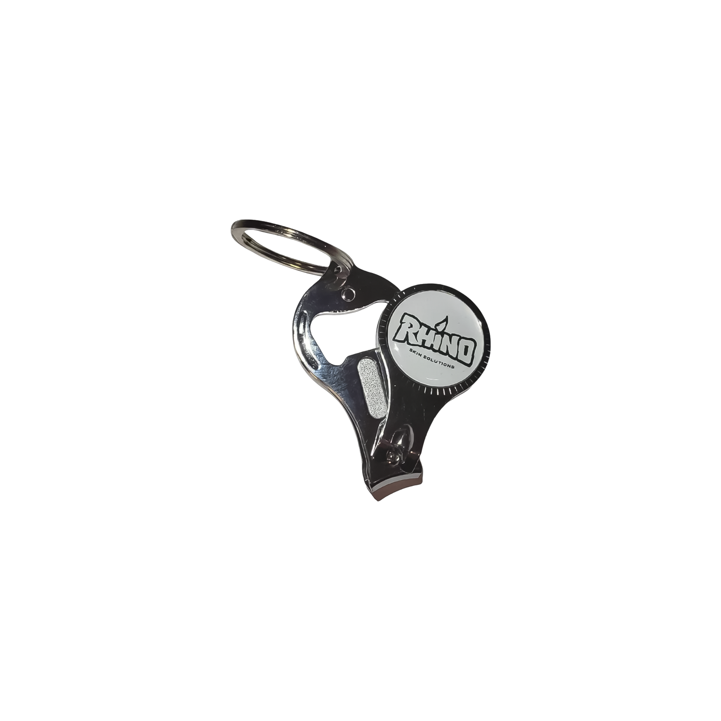 Rhino Skin Bottle Opener & Nail Clipper