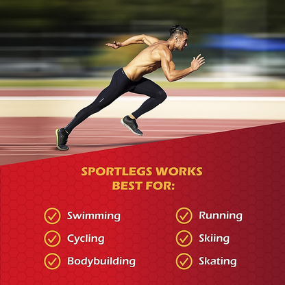 SportLegs Fast Fitness Boost Pre-Workout Lactic Acid Supplement (120 Capsules)