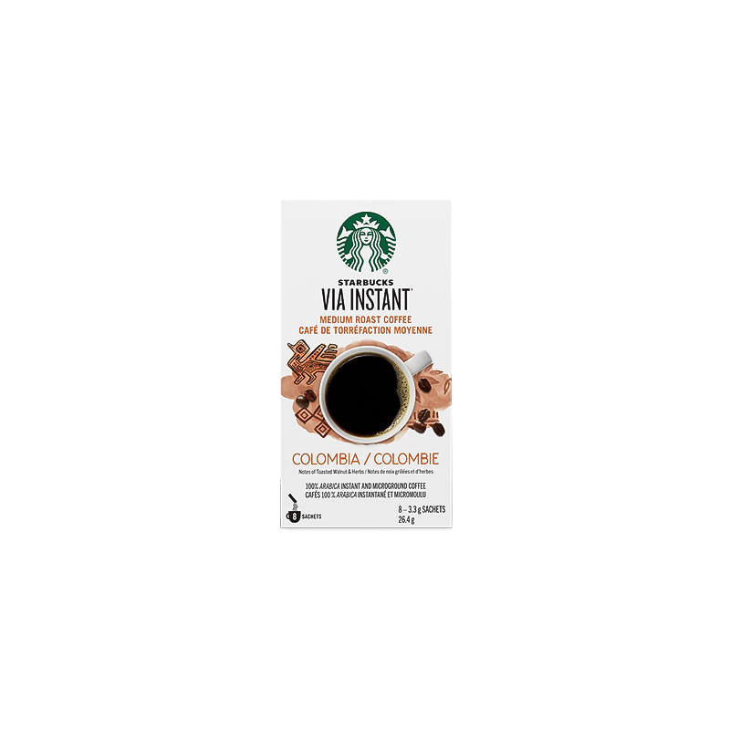 Starbucks VIA Instant Coffee (8PK) - Colombia