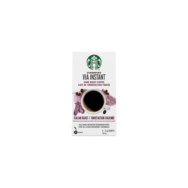 Starbucks VIA Instant Coffee (8PK) - Italian Roast