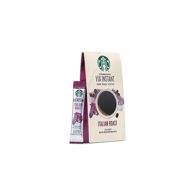 Starbucks VIA Instant Coffee (8PK) - Italian Roast