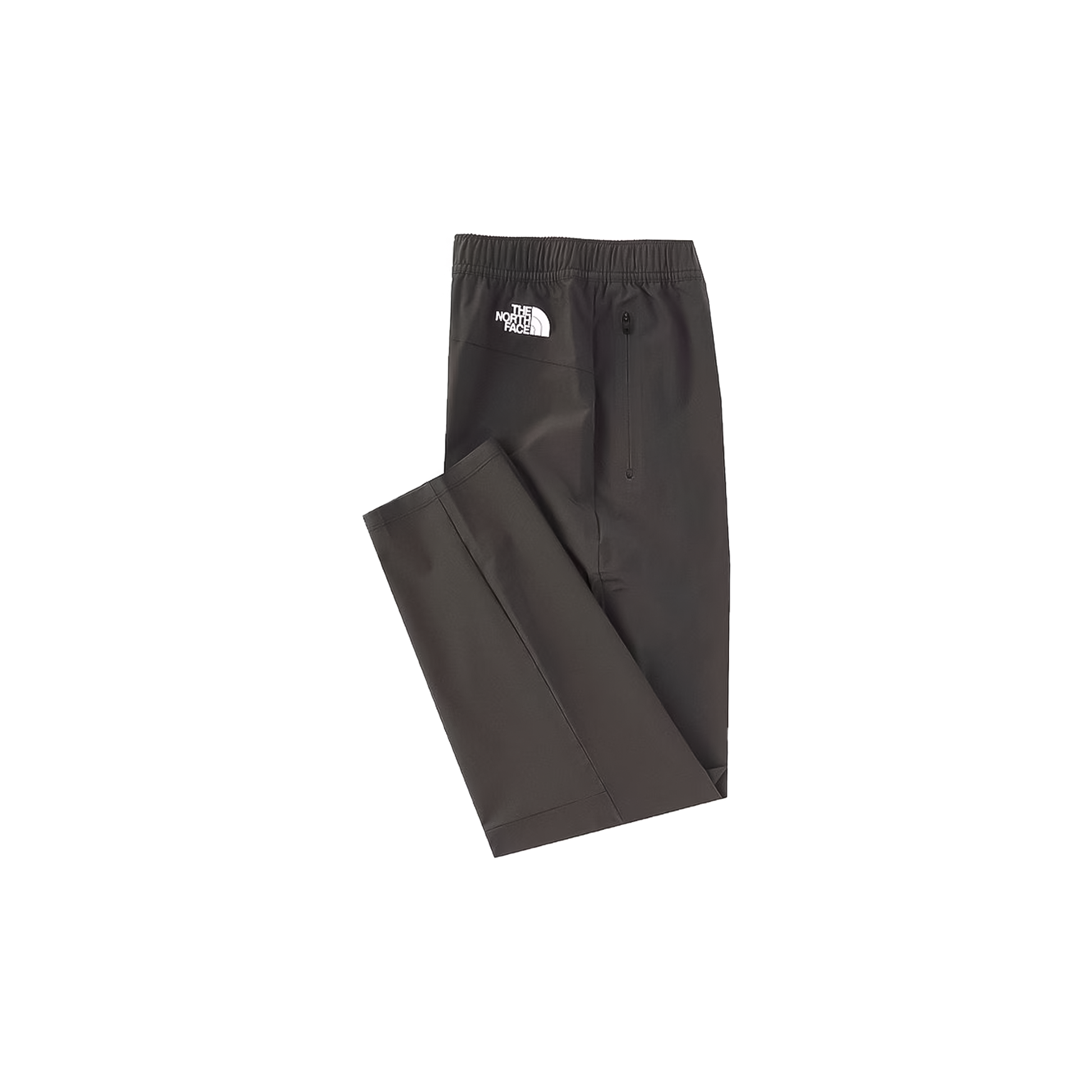 The North Face men's grey jogger pants featuring a slim fit, secure pockets, and moisture-wicking FLASHDRY™ technology.