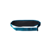 Blue North Face waist pack - lightweight, versatile, and convenient running accessory with multiple pockets and adjustable waistband.