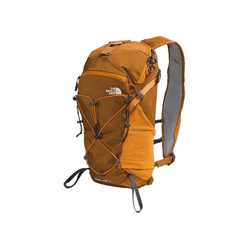 The North Face Trail Lite 12 Backpack - Timber Tan/Citrine Yellow