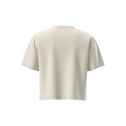 The North Face Women's Evolution Simple Dome Crop Relaxed Short-Sleeve Tee