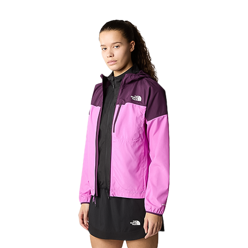 The North Face Higher Run Wind Jacket Women s Violet Crocus Black Currant Purple L