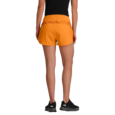 The North Face Women's Sunriser 2.5" Shorts - Apricot Glaze Mountain Traverse Print