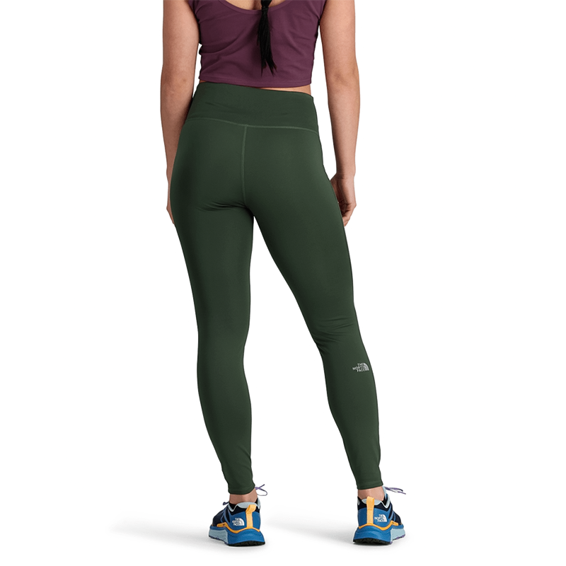 Buy U R YOU Green Plus Size Solid Ankle Length Cotton Lycra Women's Leggings  | Shoppers Stop