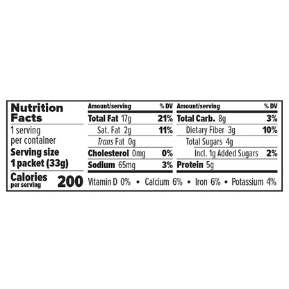 Trail Butter Almond Butter Blend - Dark Chocolate & Coffee - 1.15oz (Lil' Squeeze)