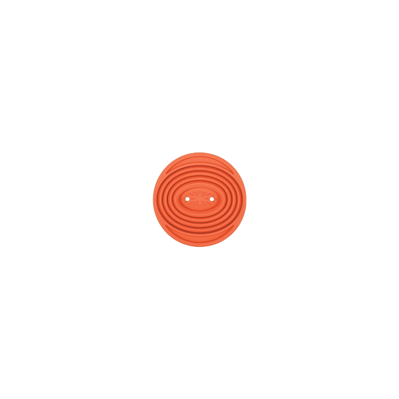 Folded orange UST Flexware Coffee Drip for easy outdoor coffee brewing.