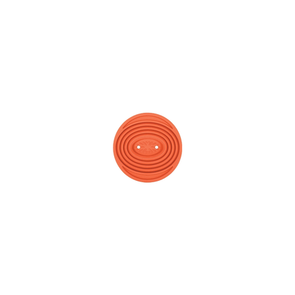 Folded orange UST Flexware Coffee Drip for easy outdoor coffee brewing.