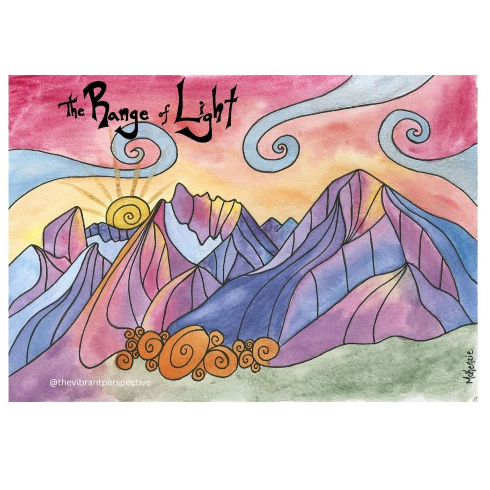 Range of Light Bishop California Sticker