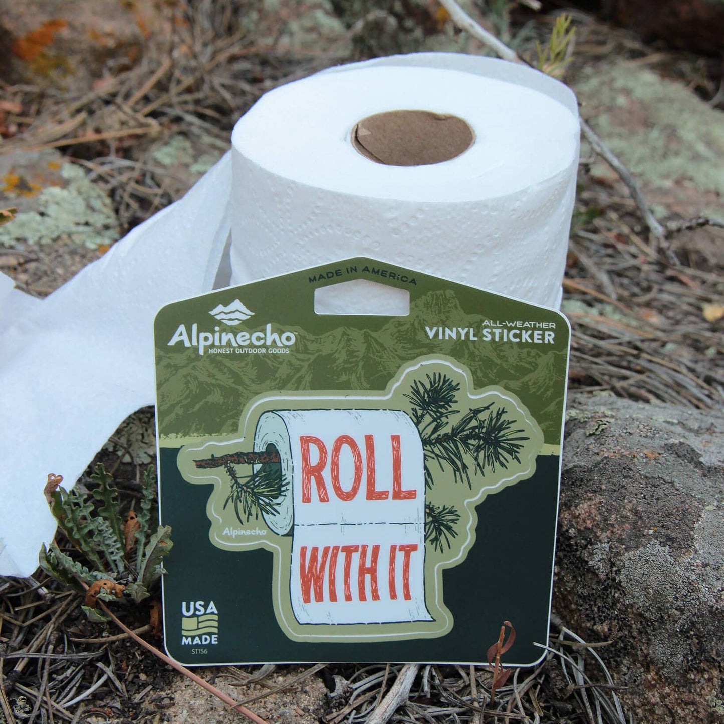 Roll With It Sticker