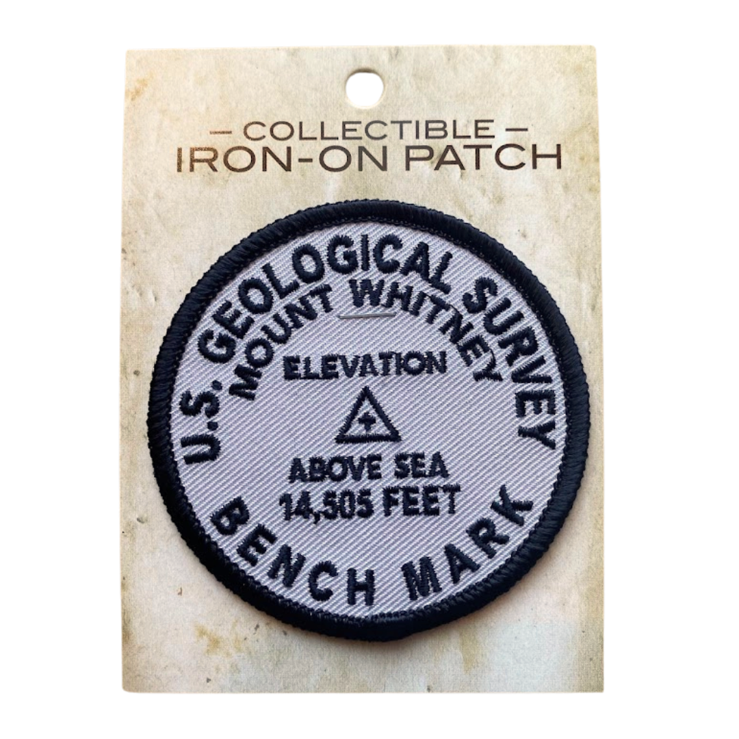 Mount Whitney Benchmark Embroidered Patch