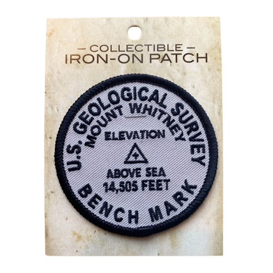 Mount Whitney Benchmark Embroidered Patch